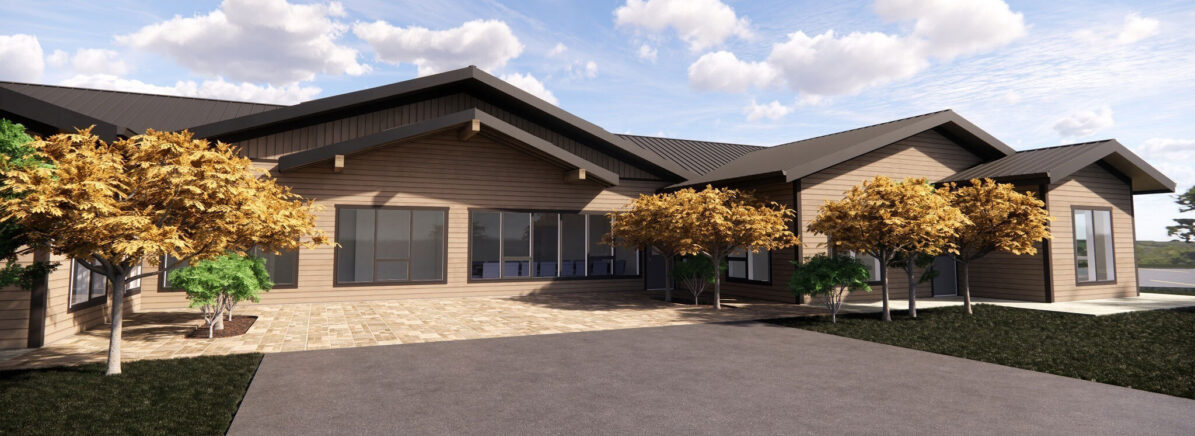 Digital Rending of New Shalom Building Project