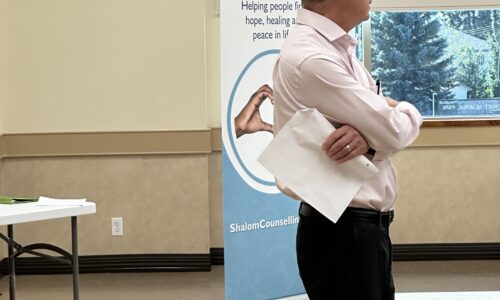 Ken at Lacombe FCSS seniors expo